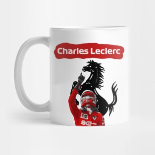 Charles Leclerc Ferrari Design Mug